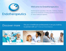 Tablet Screenshot of endotherapeutics.com.au